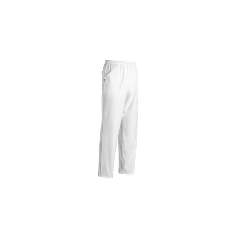 Egochef drawstring cook pants size S white