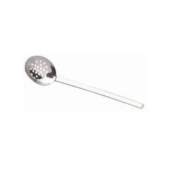 Stainless steel perforated ice spoon 8.89 inch