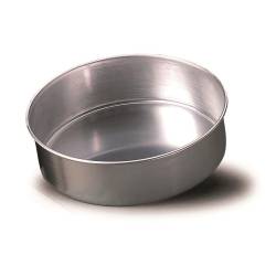 Agnelli aluminum conical cake pan with rim cm 30