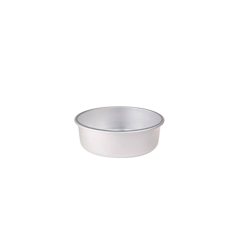 Agnelli aluminum conical cake pan with rim cm 34