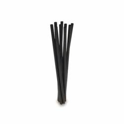 Cannuccia drinking straw plastica cm 21 nero