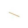 Plastic drinking straw cm 13.5 orange