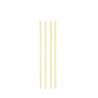 Plastic drinking straw cm 13.5 ivory