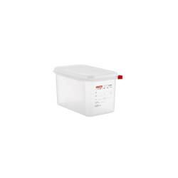 Gastronorm 1/4 Araven with polypropylene lid lt 4.3