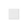 Tovagliolo in cellulosa 1 velo cm 16 x 16 smerlato bianco
