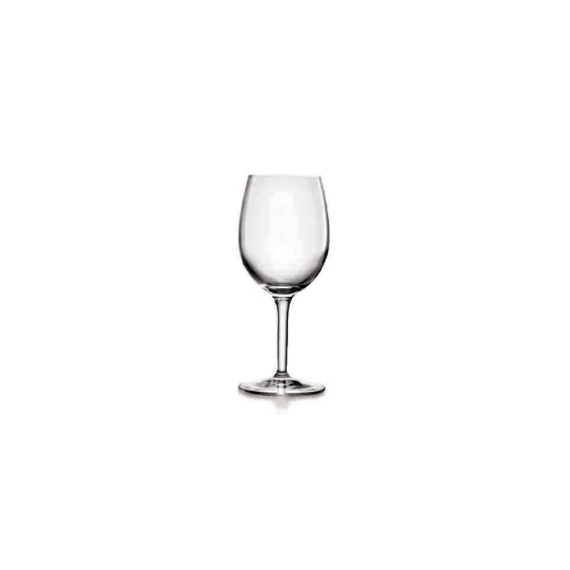 Bormioli Luigi Rubino water goblet in glass cl 27.6