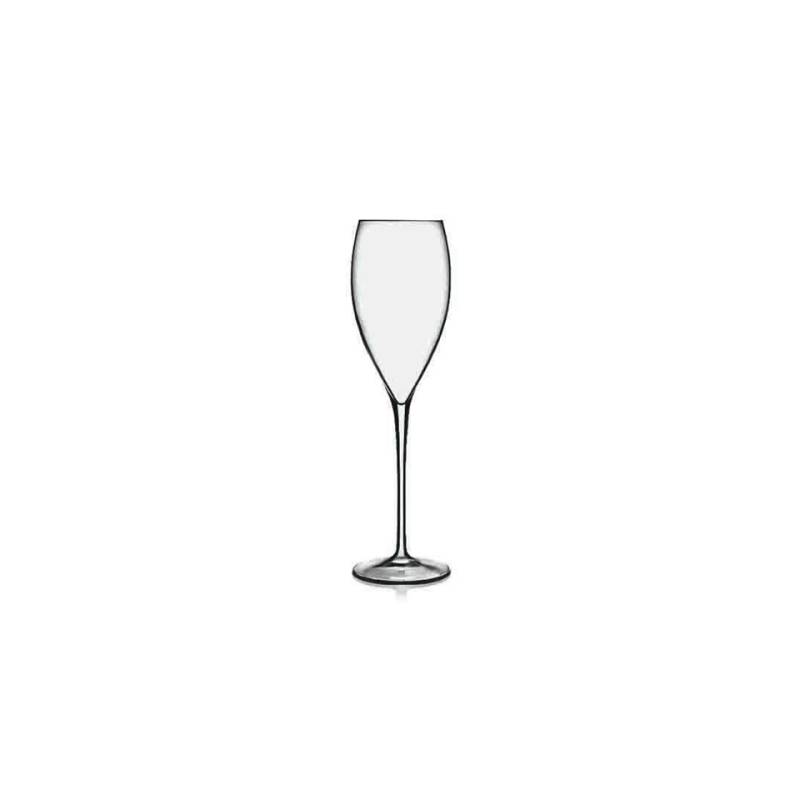 Magnifico Luigi Bormioli flauta de cristal cl 32