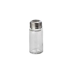 Glass and steel toothpick holder 3.22x1.41 inch
