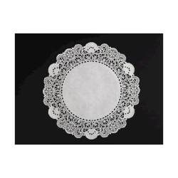 Round white paper lace 15.74 inch