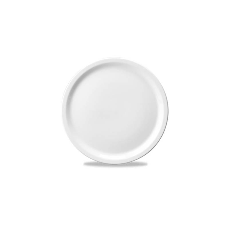 Piatto Pizza Linea Nova Churchill in ceramica vetrificata bianco cm 34