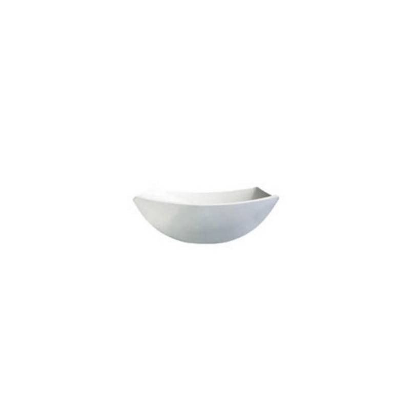 Arcoroc Linea Delice square cup in white glass 14 cm