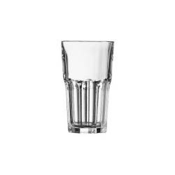 Stackable tall granity tumbler in clear glass cl 42