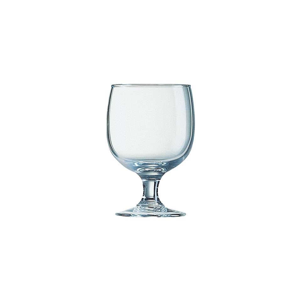 Amelia Arcoroc goblet in glass cl 19