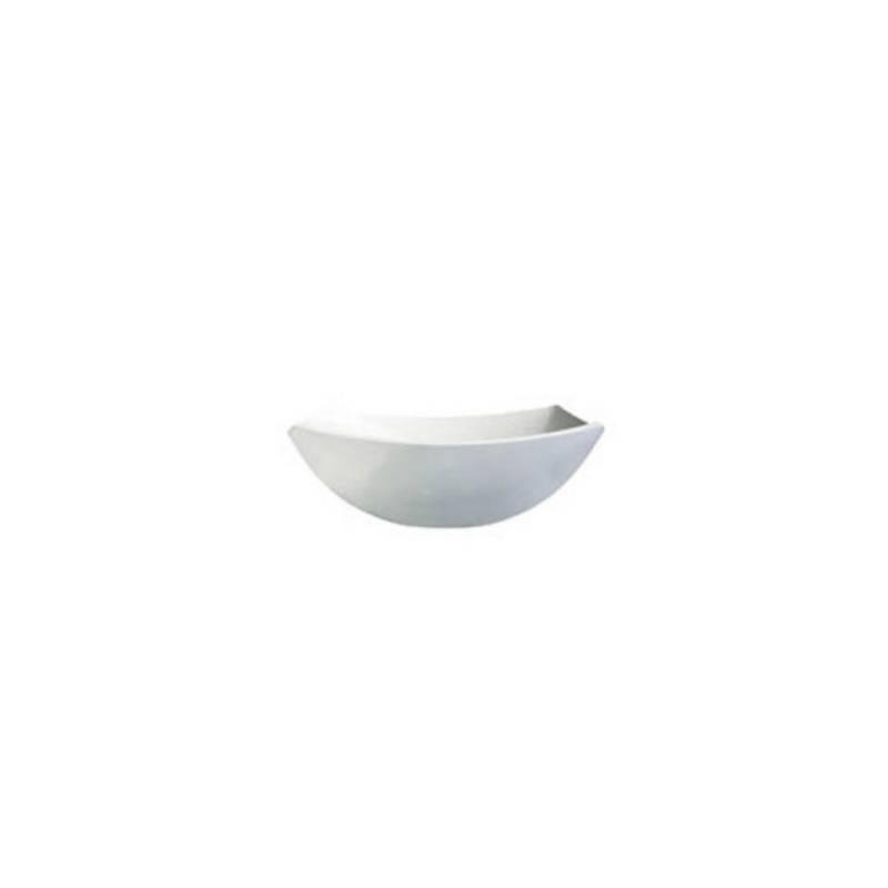 Piatto fondo quadrato Linea Delice Arcoroc in vetro bianco 19 cm