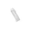 Set de couverts en polystyrène transparent avec serviette blanche