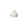 Party forks plastic assorted colors cm 8.5