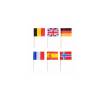 Drapeaux nationaux assortis