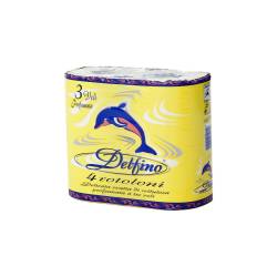 Delfino 3-ply toilet paper rolls