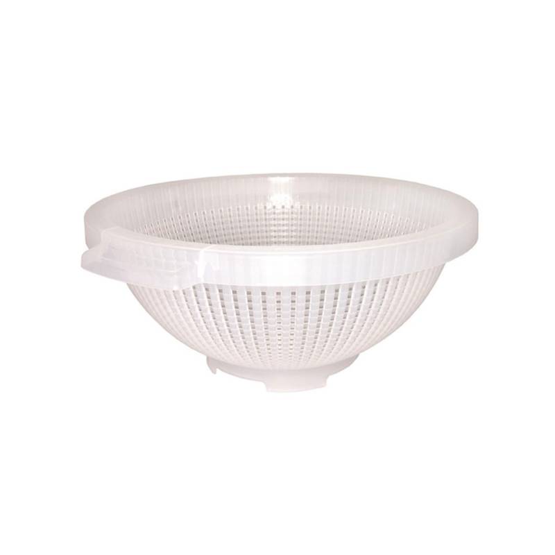 White polypropylene Risto colander 14.17 inch