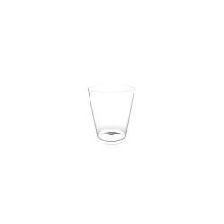 Bicchiere conico in ps trasparente cl 6