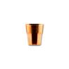 Bicchiere Disco Cocktail Gold Plast in polistirolo arancio cl 27