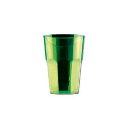 Bicchiere Disco Cocktail Gold Plast in polistirolo verde cl 35