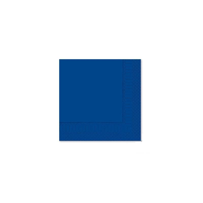 Cellulose napkin 2-ply night blue cm 33x33