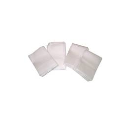 Single-ply white paper napkins cm 17x17