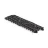 Tiras de alfombrilla Versa de plástico negro cm 31x9