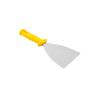 Triangular stainless steel and plastic spatula cm 12