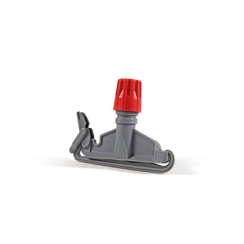 Grey polypropylene mop clamp