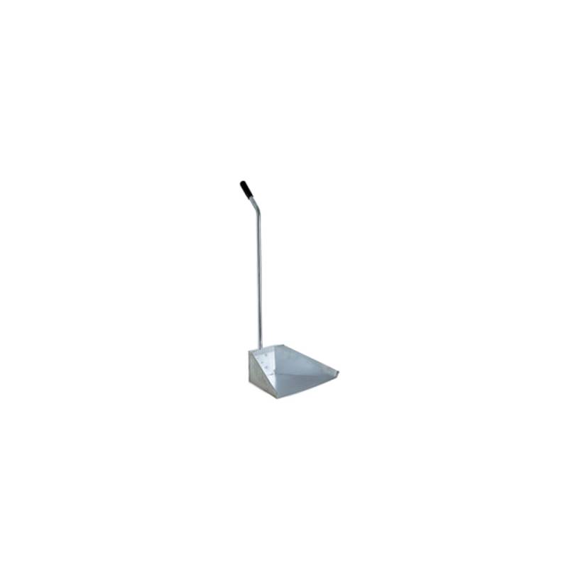 Zinky metal dustpan garbage lifter