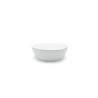 White porcelain stackable round Cordonata Bolo dish 28x10 cm