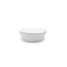 White porcelain stackable round Cordonata Bolo dish 32x10 cm