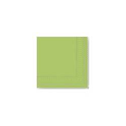 Tovagliolo in cellulosa 2 veli cm 33x33 verde mela