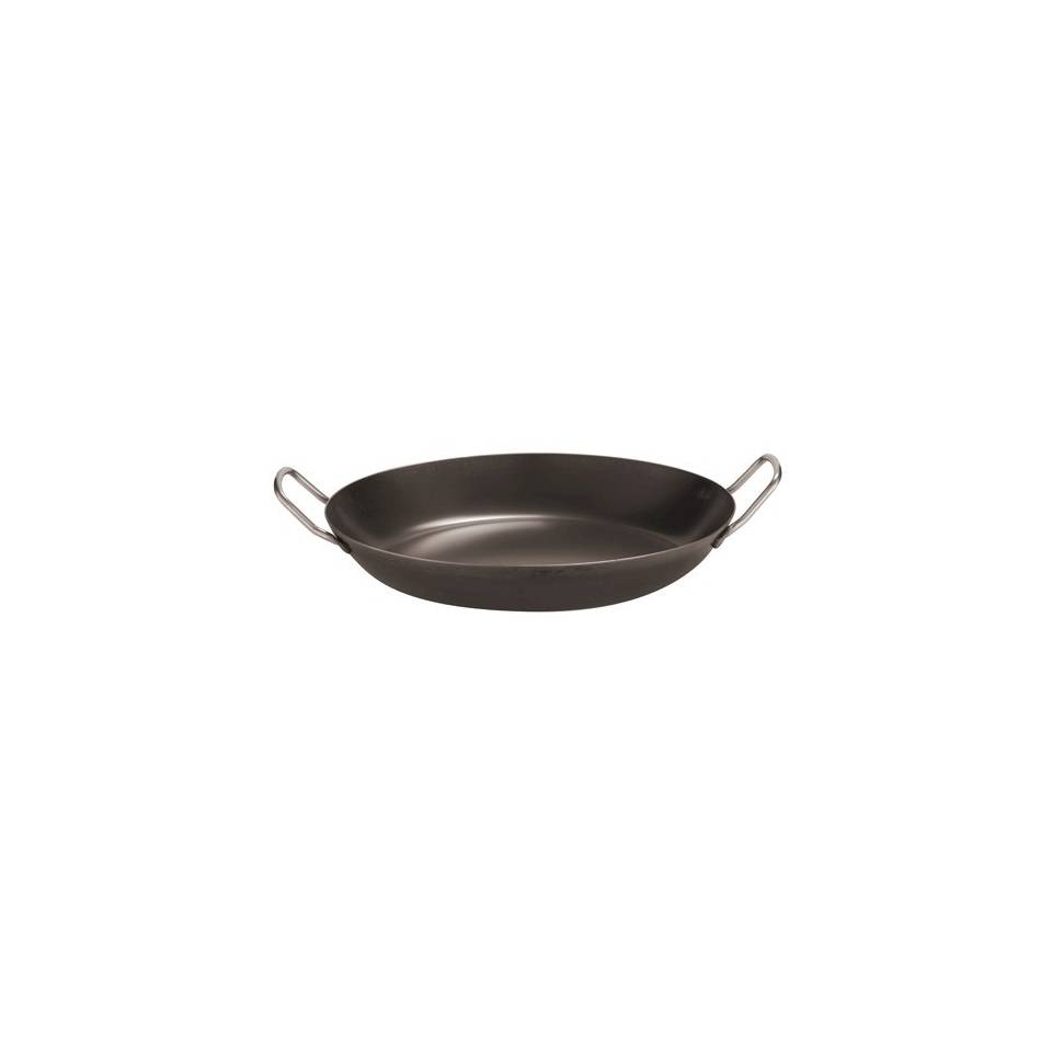 Iron paella and risotto pan cm 42
