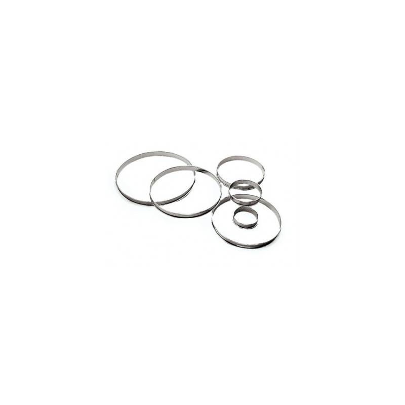 Paderno stainless steel cake ring 24 cm