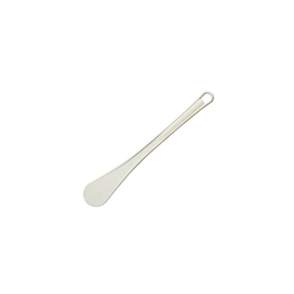 White pa plus hard rounded spatula cm 30