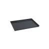 Teglia rettangolare per pizza in ferro blu cm 30x23