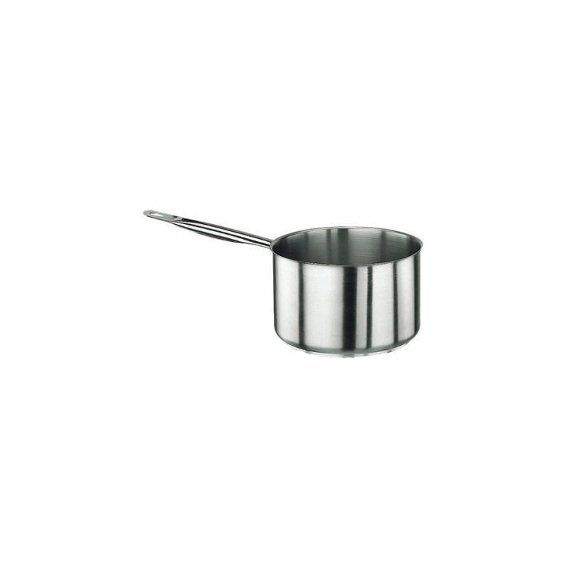 Casseruola alta Paderno in acciaio inox, con 1 manico, cm 14