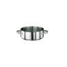 Casseruola bassa Paderno in acciaio inox, con 2 manici, cm 24