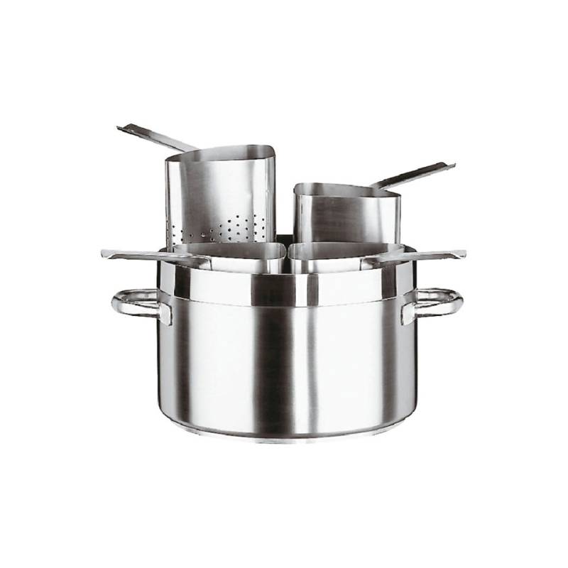 Colapasta a spicchi 1/4 in acciaio inox cm 36