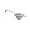 Conical stainless steel mesh strainer cm 8