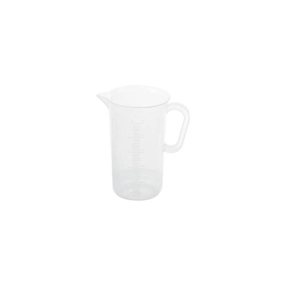 Polypropylene measuring jug 0.26 gal