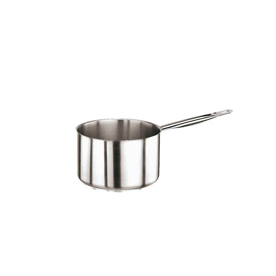 Casserole half high 1 handle stainless steel cm 16