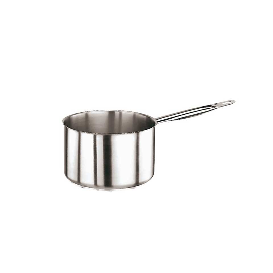 Casserole half high 1 handle stainless steel cm 20