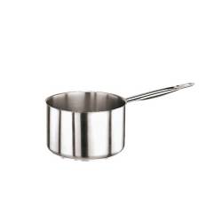 Casserole half high 1 handle stainless steel cm 24