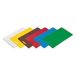 Set of 6 colored polyethylene cutting boards