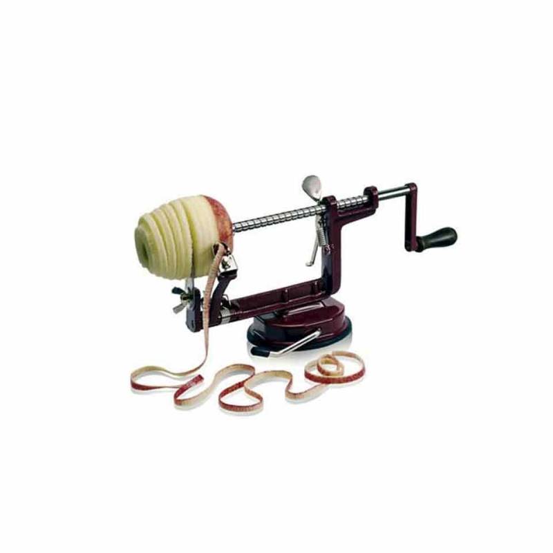 Paderno apple peeler with suction cup attachment