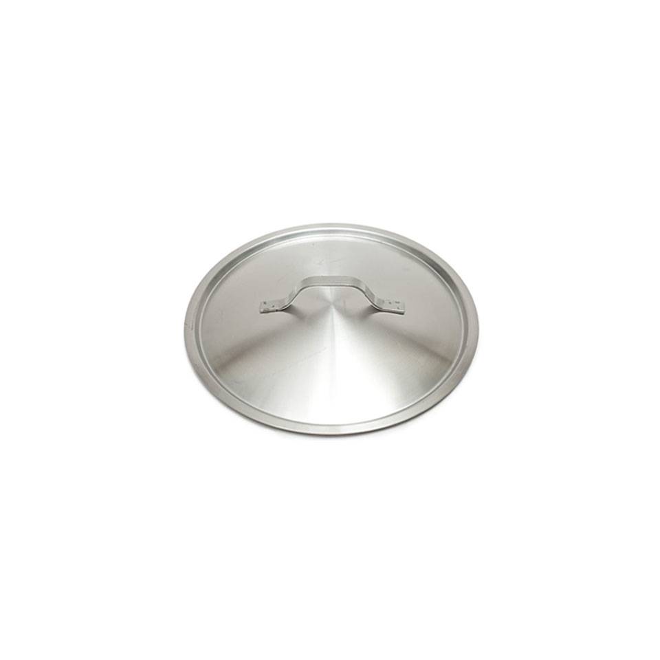 Coperchio piatto leggero in acciaio inox cm 20